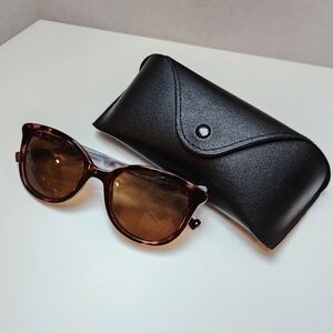Rachel Zoe Sierra Sunglasses Tortoise Natural Brown